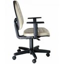 Ver imagem 2 de Cadeira Executiva com Braços Linha Office Siena Cinza