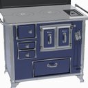 Ver imagem 3 de Fogao a Lenha GII N 2 Gab Sec Azul com Tampa Cald Se