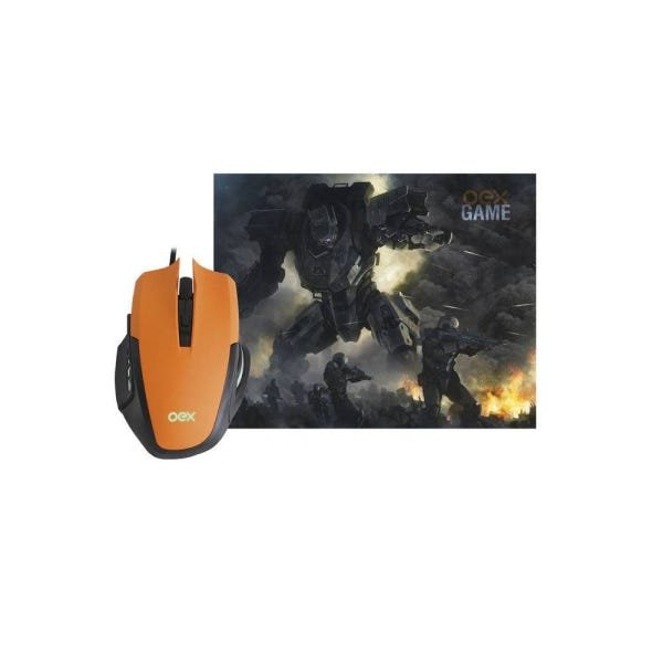 Base Para Mouse Combo Com Mouse Gamer Arena Oex Mc-102 - 3