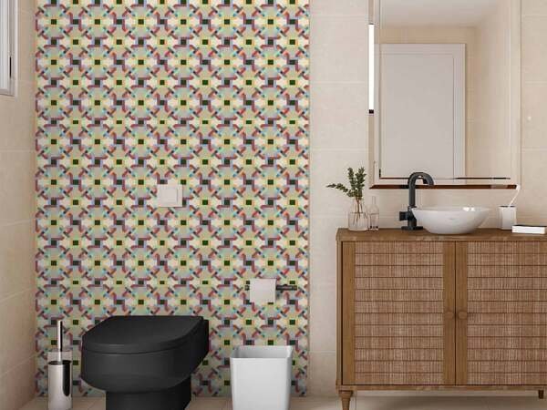 Papel de Parede Hidráulico 0040 - Papel de Parede para Cozinha - 1