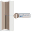 Ver imagem 7 de Móveis para Quarto Módulo Canto Reto 2 Porta Infinity