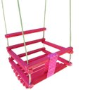 Ver imagem 1 de Balanço Gangorra Infantil Madeira 40x35 Pink Suporta 80kg