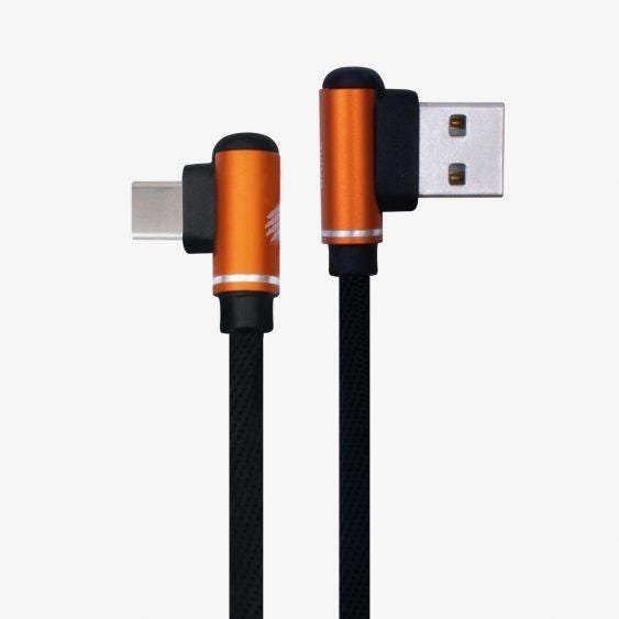 Cabo Usb Oex C20 Type C Conector 90° 1 Metro - 1