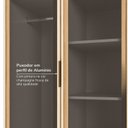 Ver imagem 4 de Guarda-Roupa Modulado 2 Portas Reflecta com Prateleiras Jade CabeCasa MadeiraOriginals
