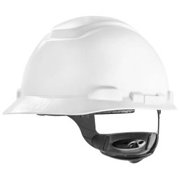 Capacete de Segurança 3M™ H-700 Branco - Suspensão Com Catraca - Sem Vent - Sem Refletivo - 1