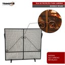 Ver imagem 3 de Tela de Proteção para Lareira, Calefator e Fogão - Tr1603