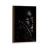 Tela Canvas com Moldura Mulher Face Yellow - 1