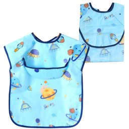 Babador Regatinha Proteção Dupla Impermeável Space Hora Papa - 4