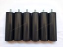 Ver imagem 6 de Kit 6 Pés Cama Box Solteiro ou Casal Queen 13cm Tubo Preto