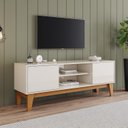 Ver imagem 1 de Rack para Tv até 55 Polegadas 140cm 2 Portas Alure