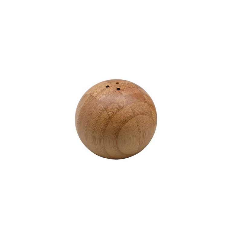 SALEIRO ESFERICO DE BAMBU NATURAL