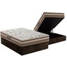 Cama Box Baú Casal: Colchão Ortopédico Pelmex D28 / EP Active Extra Firme Touch + Base CRC Suede Bro - 1