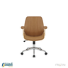 Cadeira Office Giratória Kopenhagen Diretor Pu Várias Cores Braços Fixos - Fratini - 2