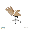 Cadeira Office Giratória Kopenhagen Diretor Pu Várias Cores Braços Fixos - Fratini - 4