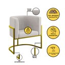 Ver imagem 7 de Kit Sofá 2 Lugares + 2 Poltronas para Recepção – Balaqui Cor:bege