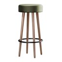 Ver imagem 3 de Kit 2 Banquetas Berlin Alta 70cm Verde - Salaone