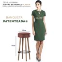 Ver imagem 4 de Kit 2 Banquetas Berlin Alta 70cm Telha - Salaone