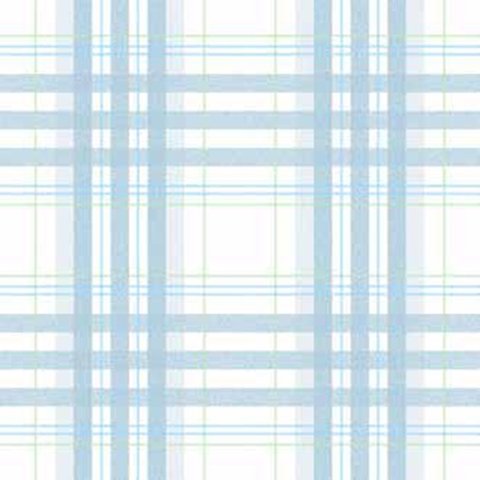 Papel de Parede Infantil Xadrez Azul Sonhos 4235