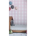 Ver imagem 3 de Papel de Parede Infantil Xadrez Azul Sonhos 4235