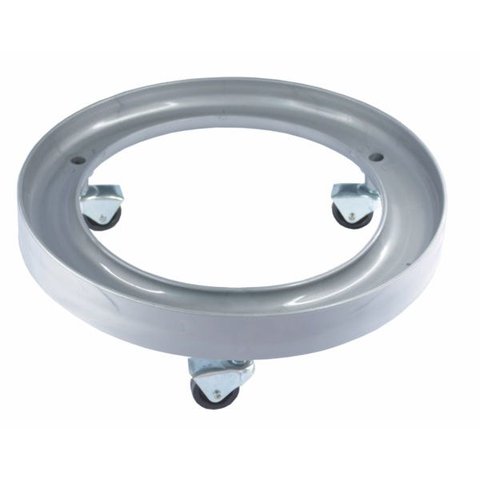 Suporte com Rodinhas para Botijão de Gás Reforçado:Grafite