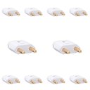 Ver imagem 1 de Plugue Macho Weg Slim 2p 20a 180º Branco Kit com 10 Peças