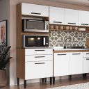 Ver imagem 4 de Cozinha Modulada 6 Peças Ana Freijó Branco Megasul