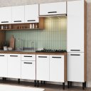 Ver imagem 5 de Cozinha Modulada 6 Peças Ana Freijó Branco Megasul