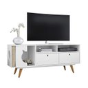 Ver imagem 1 de Rack Retro Tv até 55 Polegadasarranhador Pet Angora Branco Ac/branco Ac
