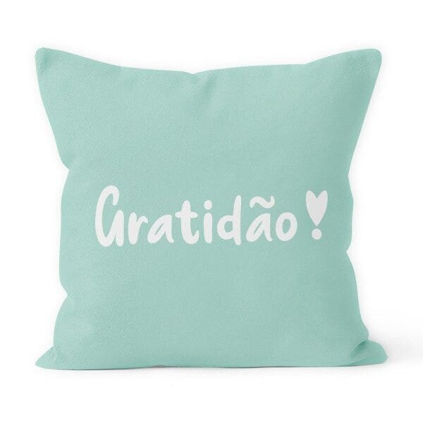 Kit 4 Capas de Almofadas Decorativas Own Gratidão e Geométricas Verde - 2