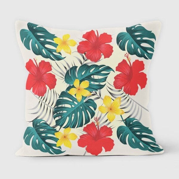 Kit 4 Capas de Almofadas Decorativas Own Hello Summer - 45x45 cm - 3