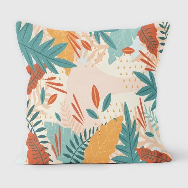 Kit 4 Capas de Almofadas Decorativas Own Hello Summer - 45x45 cm - 4