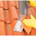 Ver imagem 4 de 6 Manta Asfáltica Adesivo Alumínio Vedacit 10cmx10m Telha