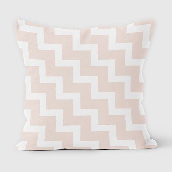 Kit 4 Capas de Almofadas Decorativas Own Chevron Rosê Gold - 45x45 cm - 3