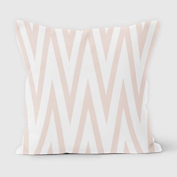 Kit 4 Capas de Almofadas Decorativas Own Chevron Rosê Gold - 45x45 cm - 4