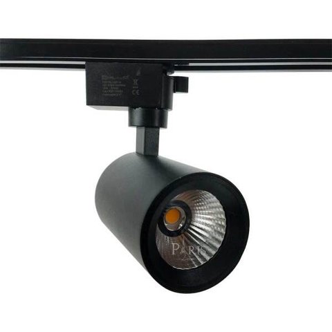 Spot para Trilho Preto LED 10W 2700K Neo Dl143P10 Bella