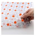Ver imagem 2 de Tapete Box Chuveiro Antiderrapante Chao Banho Banheiro Grande PVC Ventosas Higienico Massagem