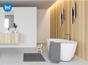 Ver imagem 2 de Arandela Style Led Duplo Moderna 10w 4000K Preto Spotline
