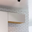 Ver imagem 2 de Armário de Cozinha Aéreo 80cm 1 Porta Minsk K02 Freijó/soft - Mpozenato
