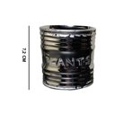 Ver imagem 4 de Vaso em Cerâmica Prata 7,2cm - D’Rossi