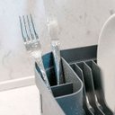 Ver imagem 5 de Escorredor Louça Pratos Talheres Disperser Detergente 650ml Chumbo