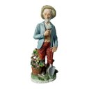 Ver imagem 1 de Escultura Decorativa em Porcelana - 29x12x7cm Prime Home Decor Decorativo