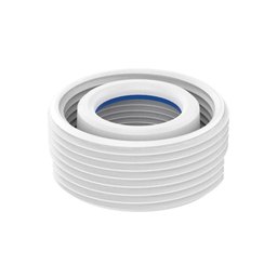 Sifão Tubo Extensivo Duplo Universal Branco Com Porca Pp - 4