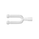 Ver imagem 1 de Sifão Tubo Extensivo Duplo Universal Branco Com Porca Pp