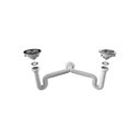 Ver imagem 2 de Sifão Tubo Extensivo Duplo Universal Branco Com Porca Pp