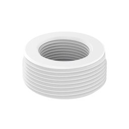 Sifão Tubo Extensivo Duplo Universal Branco Com Porca Pp - 5