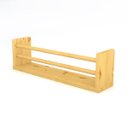 Ver imagem 1 de Prateleira Multiuso Com Fixação Invisível 45cm x 10cm x 13,5cm - Pinus