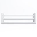 Ver imagem 4 de Prateleira Multiuso Com Fixação Invisível 45cm x 10cm x 13,5cm - Branco