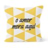 Kit 4 Almofadas Decorativas Own Geométricas e Palavras- 45x45 cm - 5