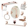 Chuveiro Acqua Duo Rose Gold + Kit Banheiro 7pcs Lorenzetti - 1