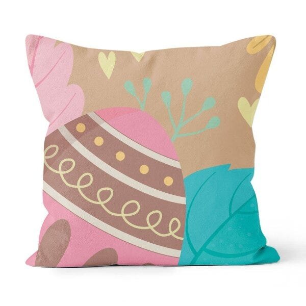 Kit 4 Almofadas Decorativas Own Love Feliz Páscoa - 5